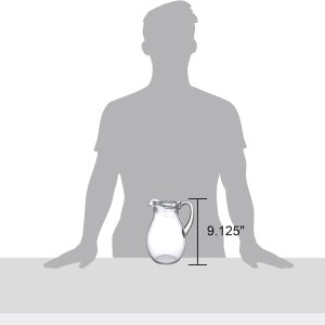2-Pack Clear Pitcher 72oz, Shatter-Proof