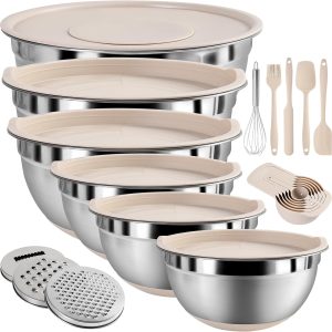 20-Piece Mixing Bowls with Lids Set