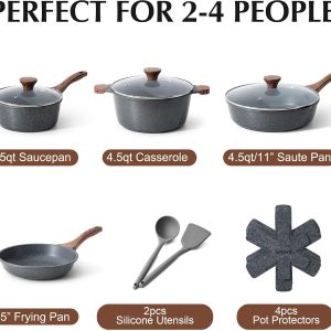 Nonstick 13-Piece Cookware Set