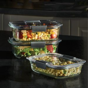 Glass Food Storage Set, 9-Pack